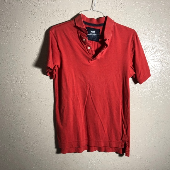 Red No Boundaries Polo Shirt - Picture 1 of 3